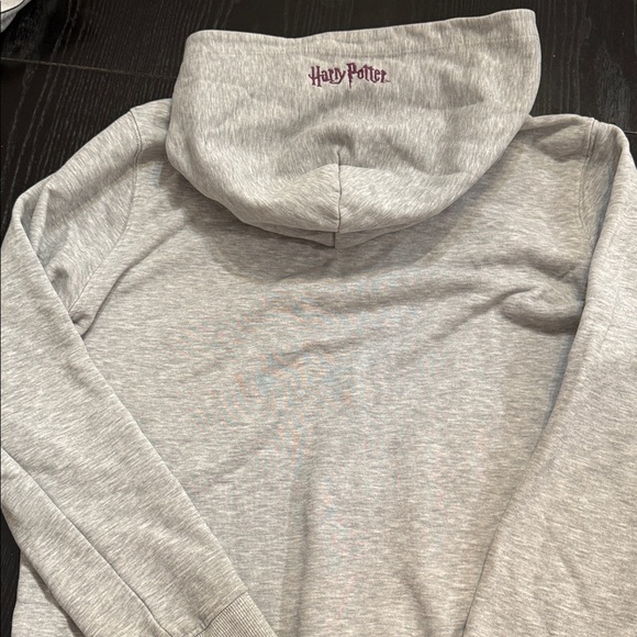Zara Kids Hogwarts Crest Gray Hoodie - Picture 5 of 7